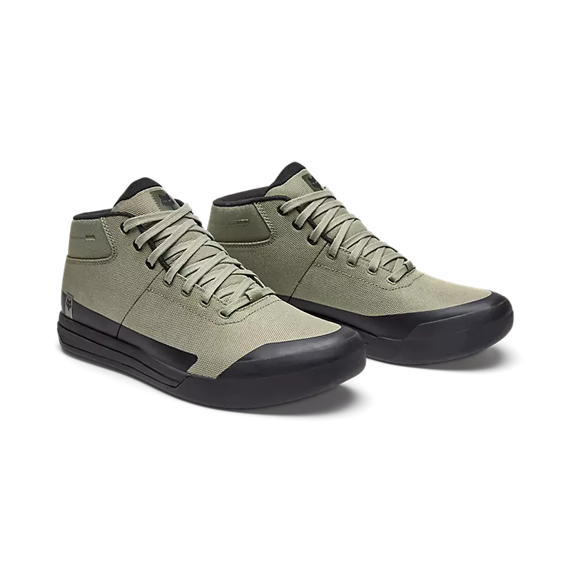Zapatillas Bicicleta Fox Union Canvas Mid Verde