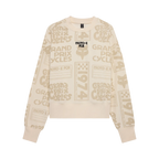 Polerón Fox Racing Circa 74 Oversized Crew Mujer | Blanco Hueso