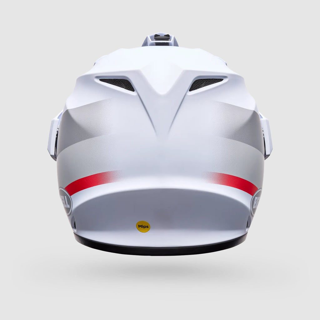 Casco Moto Bell Calle MX-9 ADV Trail Blanco
