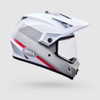 Casco Moto Bell Calle MX-9 ADV Trail Blanco
