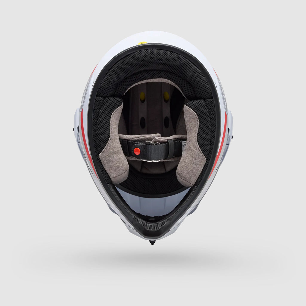 Casco Moto Bell Calle MX-9 ADV Trail Blanco