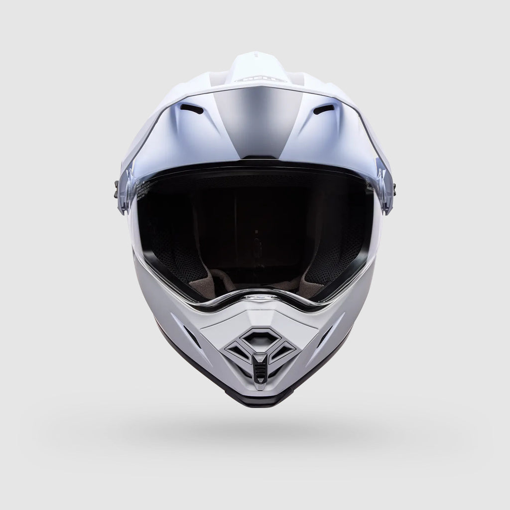 Casco Moto Bell Calle MX-9 ADV Trail Blanco