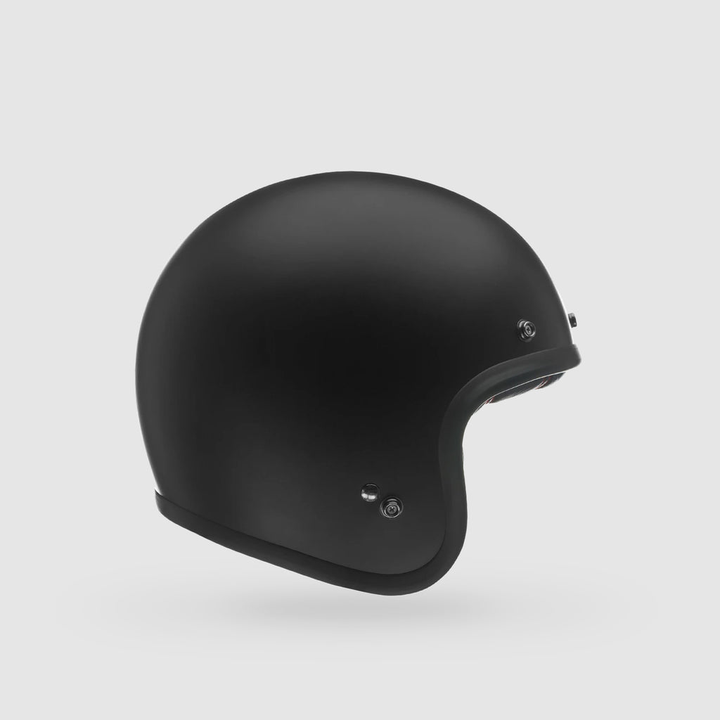 Casco Moto Bell Calle Custom 500 Solid Negro Mate