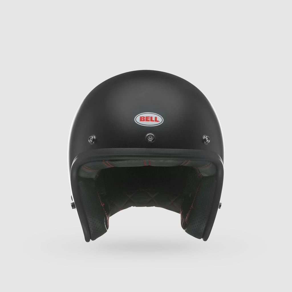 Casco Moto Bell Calle Custom 500 Solid Negro Mate