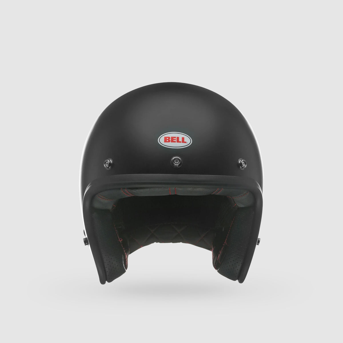 Casco Moto Bell Calle Custom 500 Solid Negro Mate