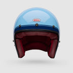 Casco Moto Bell Calle Custom 500 Crate Azul