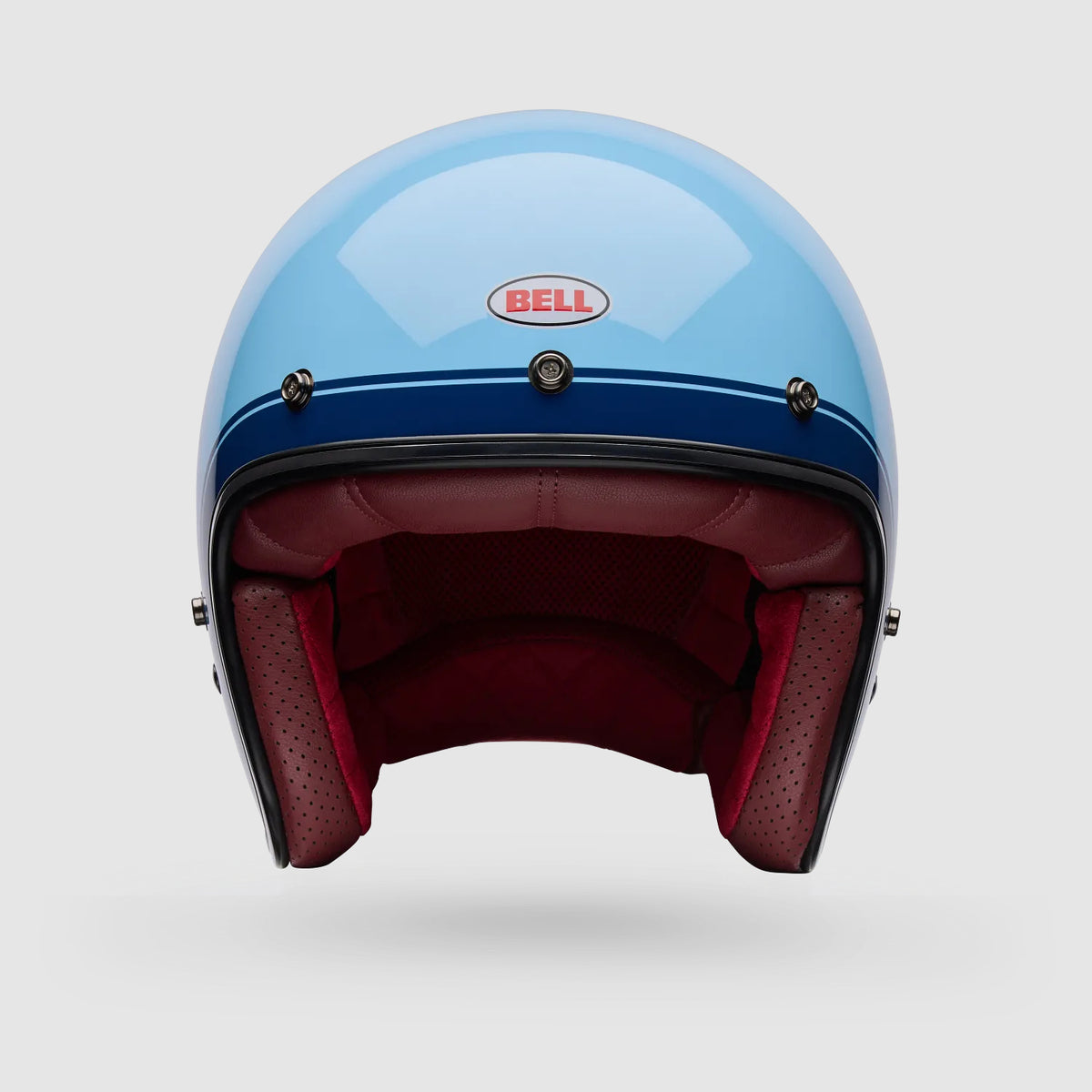 Casco Moto Bell Calle Custom 500 Crate Azul