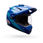 Casco Moto Bell Calle MX-9 ADV Azul