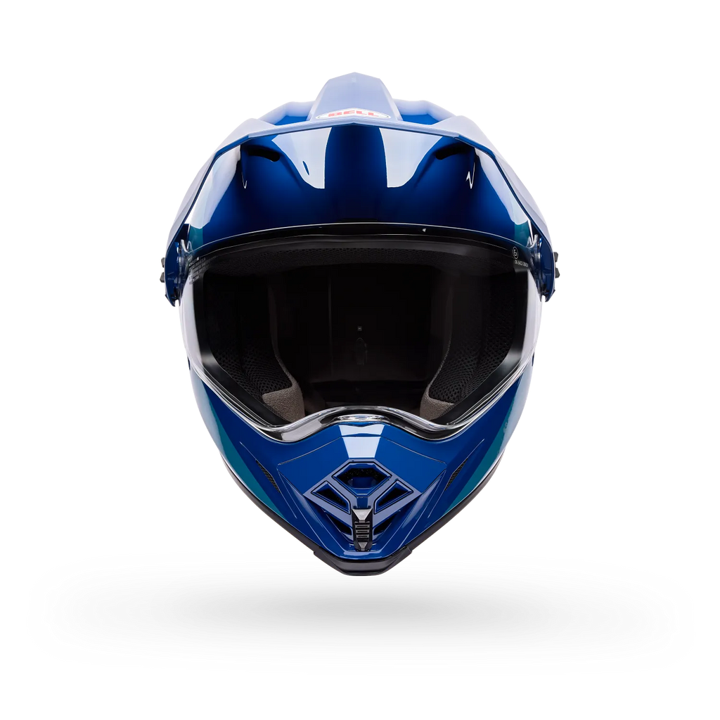 Casco Moto Bell Calle MX-9 ADV Azul