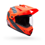 Casco Moto Bell Calle MX-9 ADV Naranjo