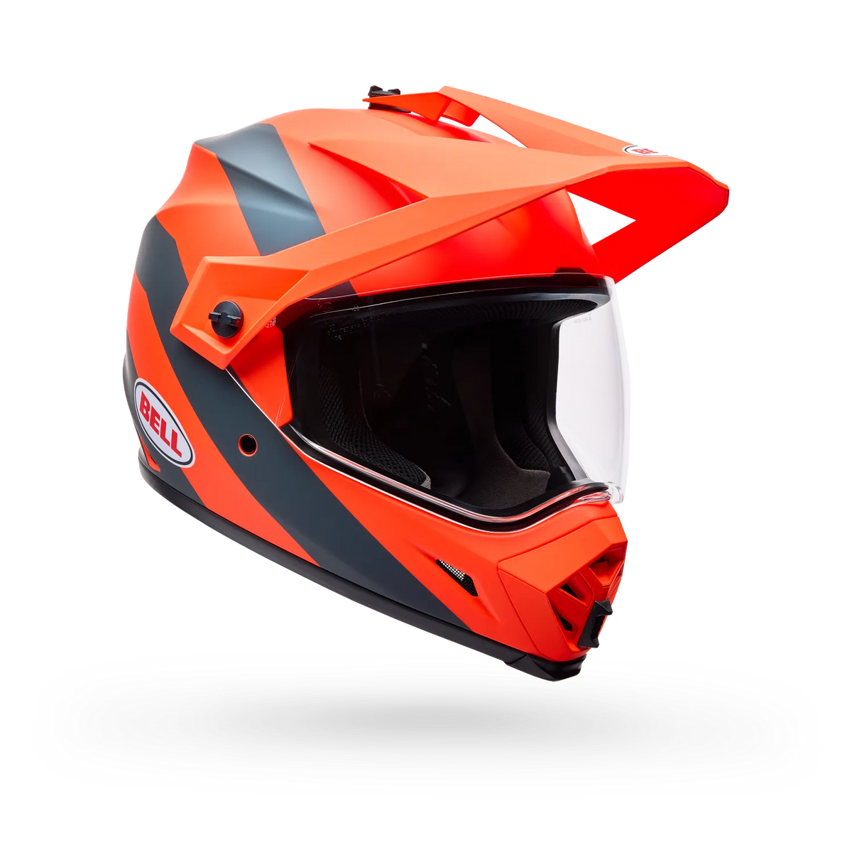 Casco Moto Bell Calle MX-9 ADV Naranjo