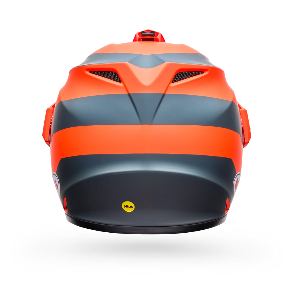 Casco Moto Bell Calle MX-9 ADV Naranjo