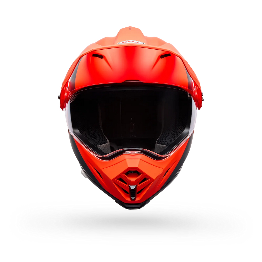 Casco Moto Bell Calle MX-9 ADV Naranjo