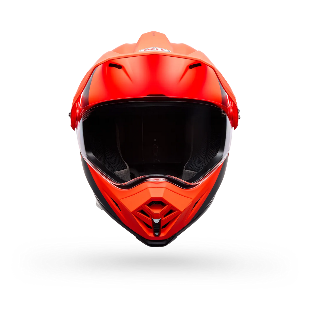 Casco Moto Bell Calle MX-9 ADV Naranjo