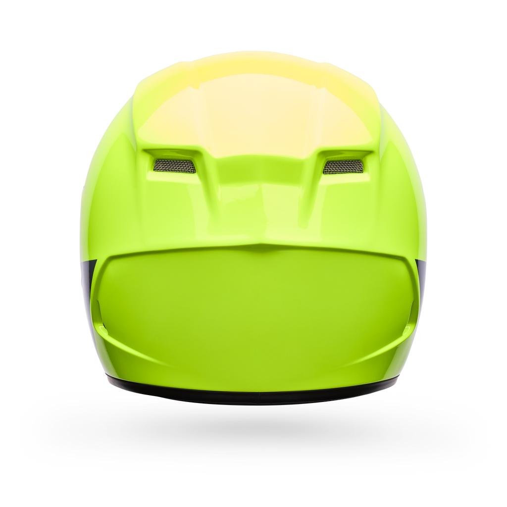 Casco Moto Bell Calle Qualifier Clip Certificado QR Amarillo