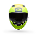 Casco Moto Bell Calle Qualifier Clip Certificado QR Amarillo