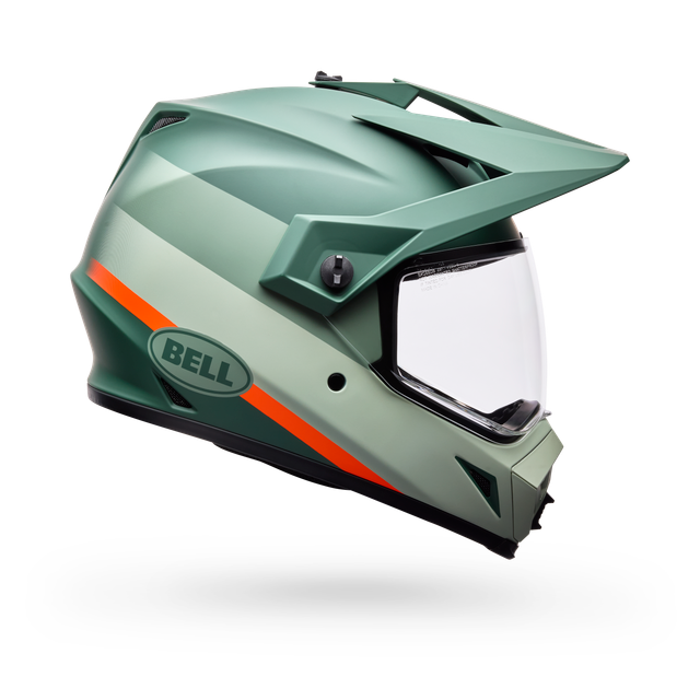 Casco Moto Bell Calle MX-9 ADV Certificado QR Verde