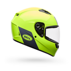 Casco Moto Bell Calle Qualifier Clip Certificado QR Amarillo