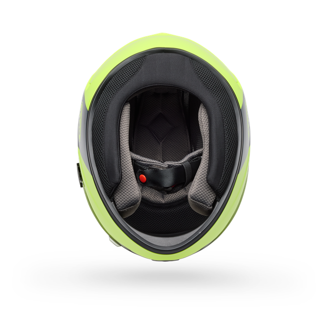 Casco Moto Bell Calle Qualifier Clip Certificado QR Amarillo