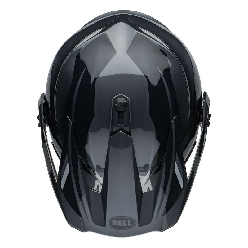 Casco Moto Bell Calle MX-9 Adventure Mips Alpine Certificado QR Gris Carbon