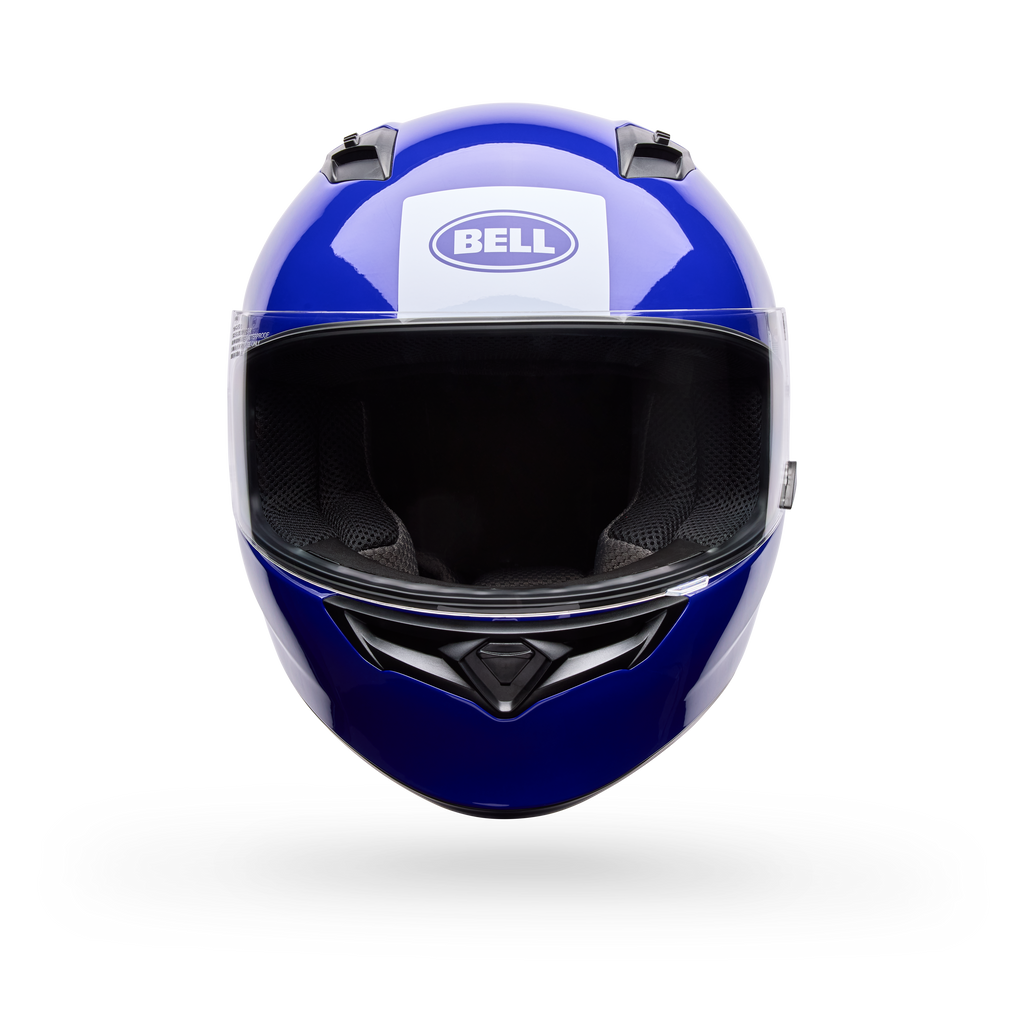 Casco Moto Bell Calle Qualifier Clip Certificado QR Azul