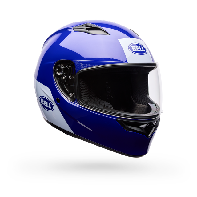 Casco Moto Bell Calle Qualifier Clip Certificado QR Azul