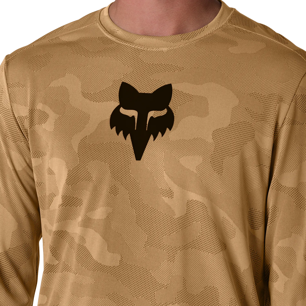 Polera Bicicleta Fox Ranger Tru Dri Café