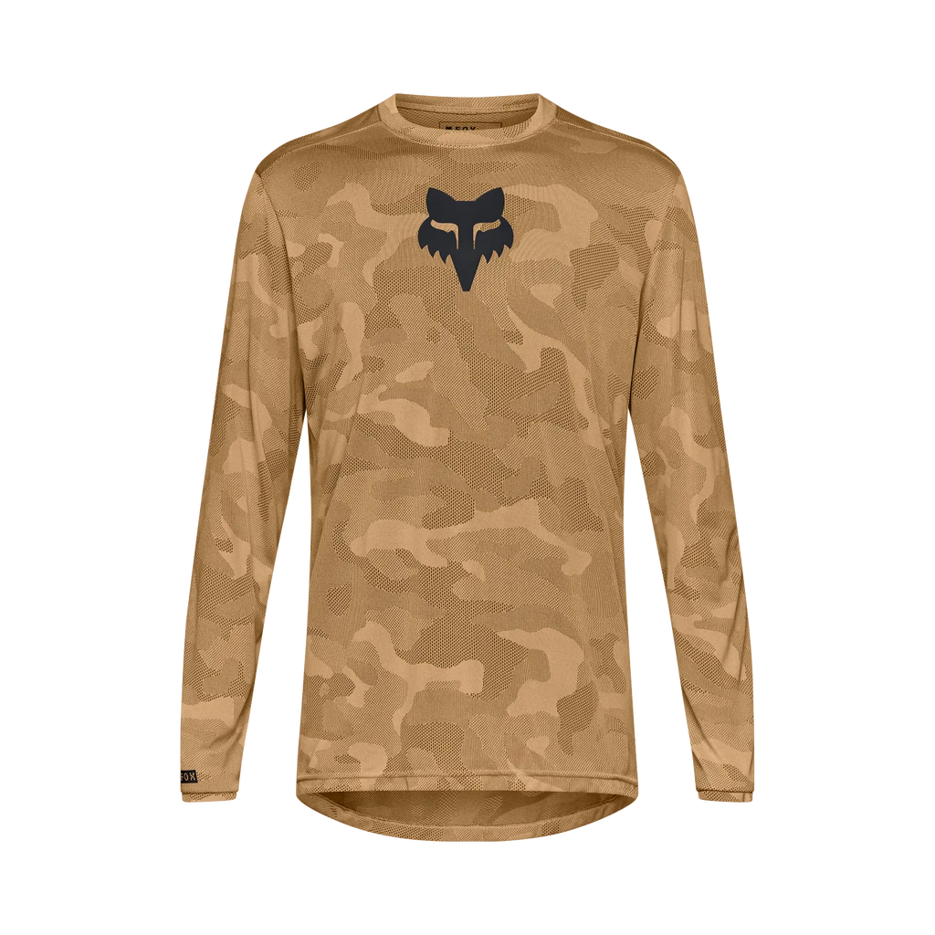 Polera Bicicleta Fox Ranger Tru Dri Café