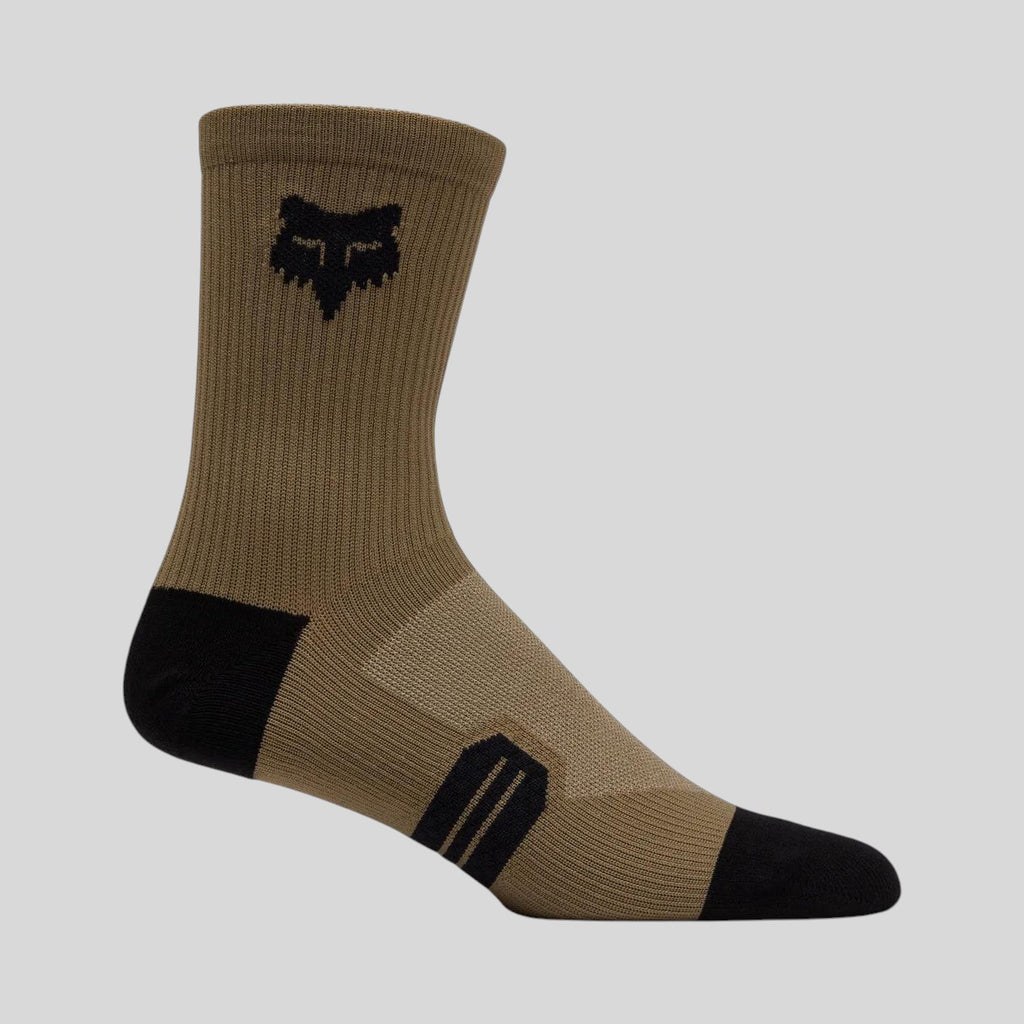 Calcetines FOX Ranger Crew 6" – MTB Unisex Café