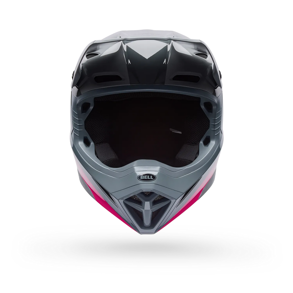 Casco Moto Bell MX-10 Mips Aviator Gris/Rosado