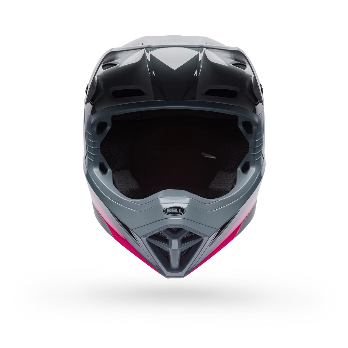 Casco Moto Bell MX-10 Mips Aviator Gris/Rosado