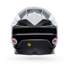 Casco Moto Bell Moto-10 Falcon Mips Blanco/Negro