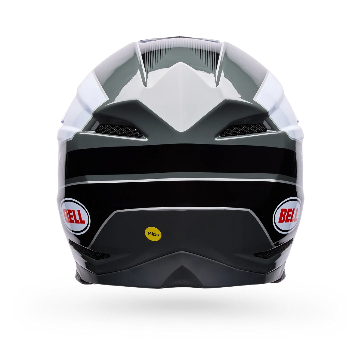 Casco Moto Bell Moto-10 Falcon Mips Blanco/Negro