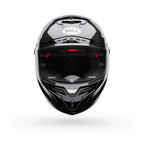 Casco Moto Bell Calle Race Star DLX Flex Strike Blanco/Negro