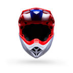 Casco Moto Bell Moto-10 Falcon Mips Rojo/Blanco