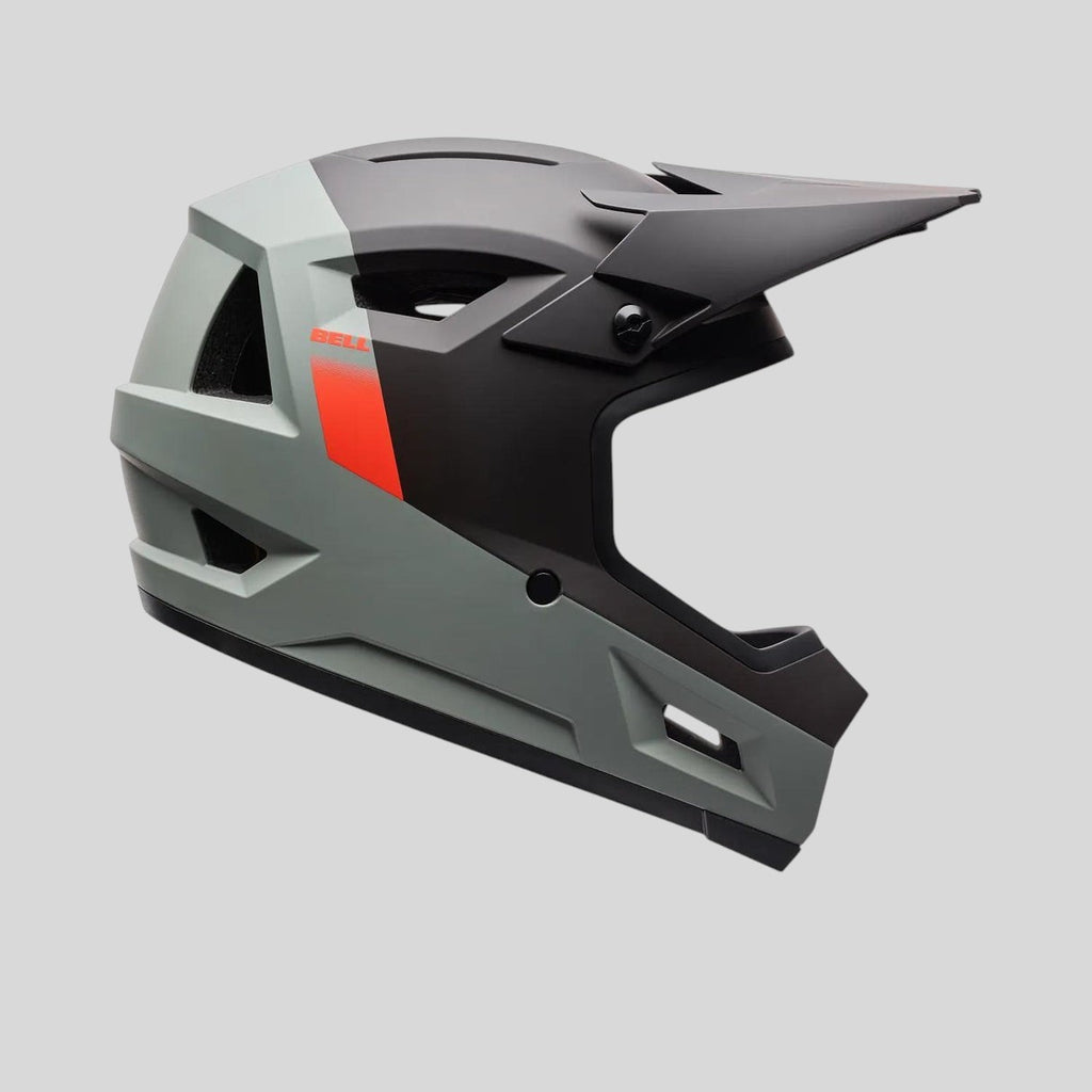 Casco Bell Sanction 2 DLX Mips Blip Gris/Café – Integral DH y BMX con MIPS