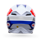 Casco Moto Bell Moto-10 Falcon Mips Rojo/Blanco
