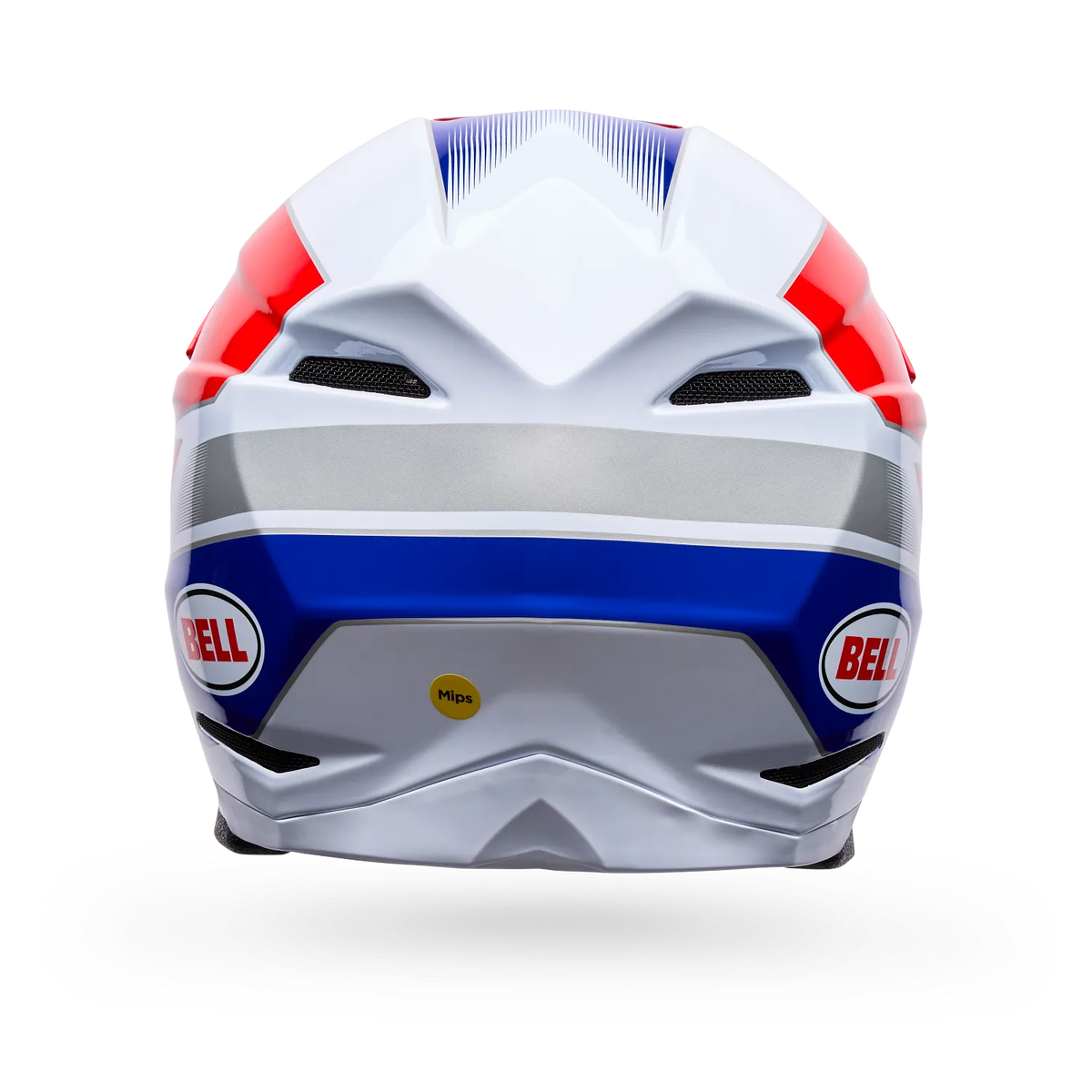 Casco Moto Bell Moto-10 Falcon Mips Rojo/Blanco