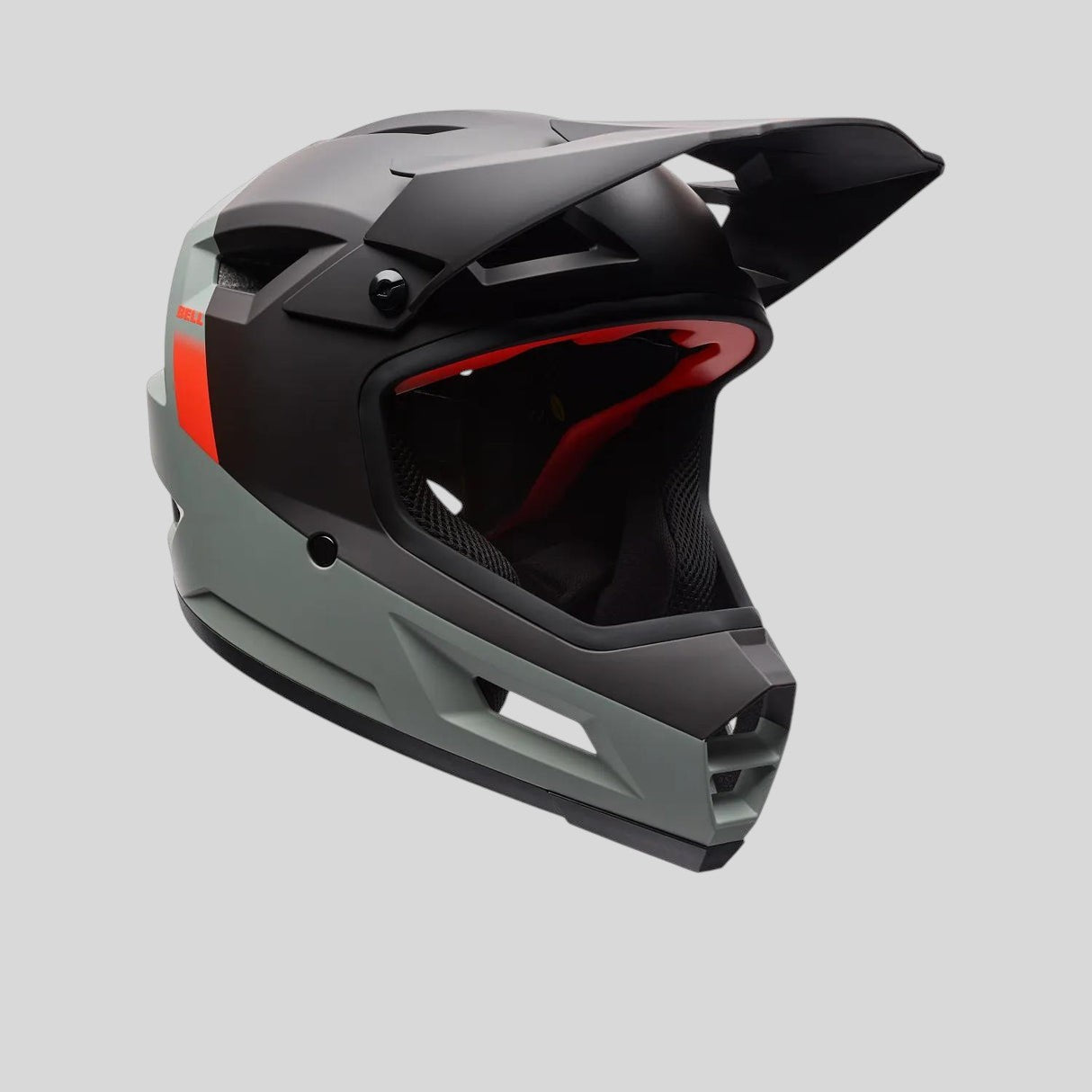 Casco Bell Sanction 2 DLX Mips Blip Gris/Café – Integral DH y BMX con MIPS