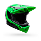 Casco Moto Bell MX-10 Mips Dyno Verde/Negro