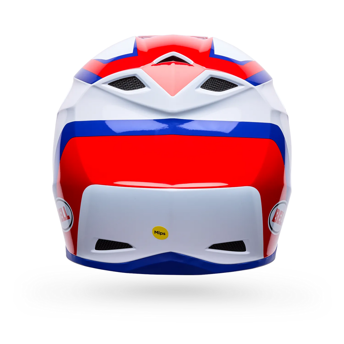 Casco Moto Niño Bell MX-10 Mips Dyno Rojo/Blanco