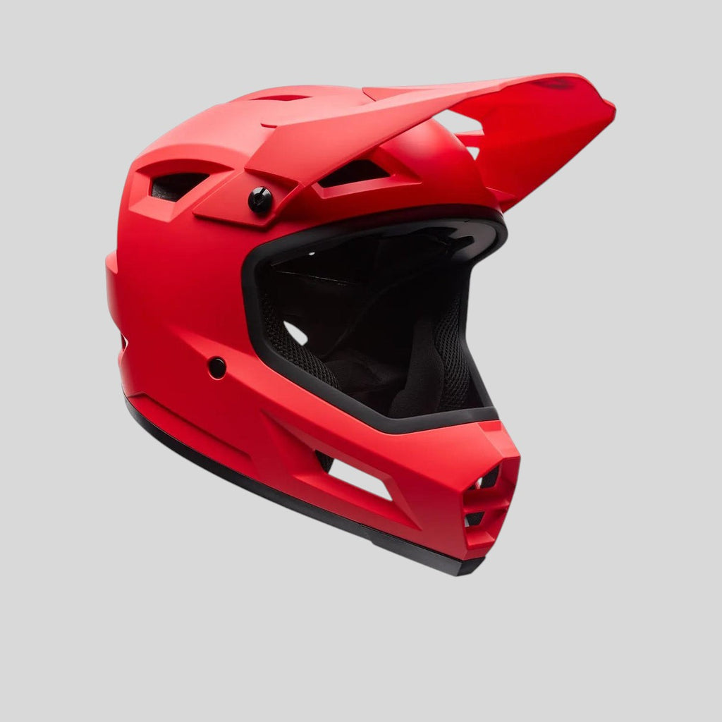 Casco Bell Sanction 2 Rojo – Integral DH y BMX Certificado
