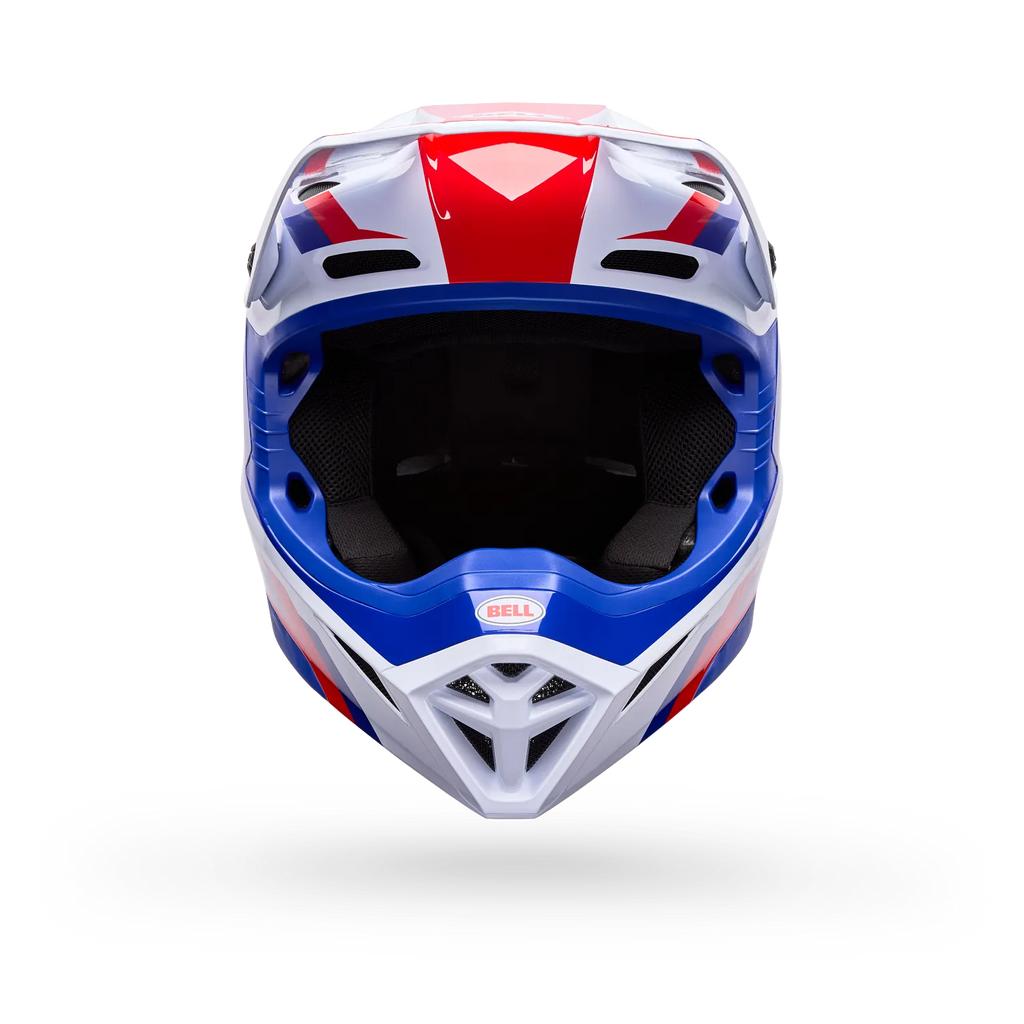 Casco Moto Niño Bell MX-10 Mips Dyno Rojo/Blanco