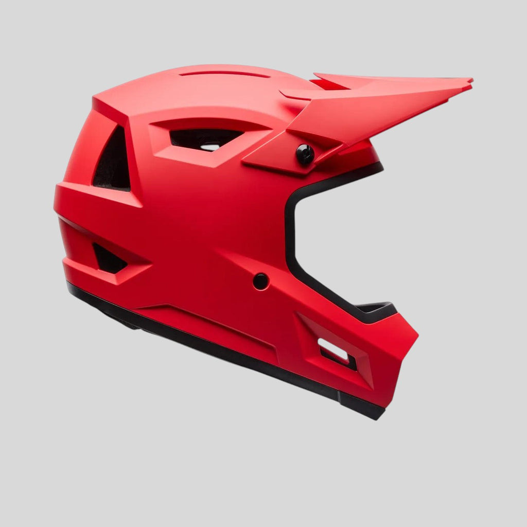 Casco Bell Sanction 2 Rojo – Integral DH y BMX Certificado