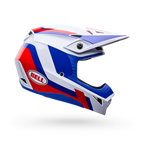 Casco Moto Niño Bell MX-10 Mips Dyno Rojo/Blanco