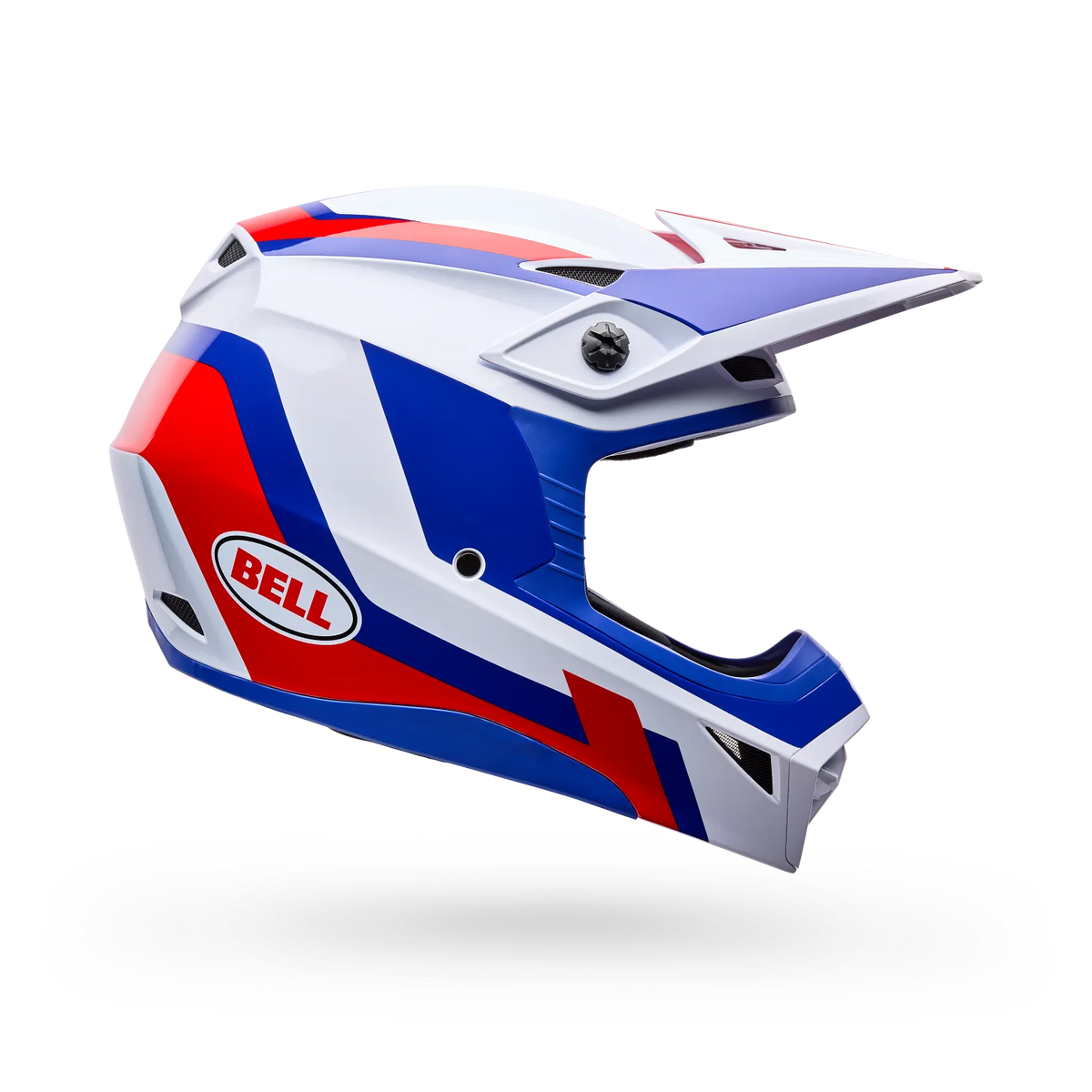 Casco Moto Niño Bell MX-10 Mips Dyno Rojo/Blanco