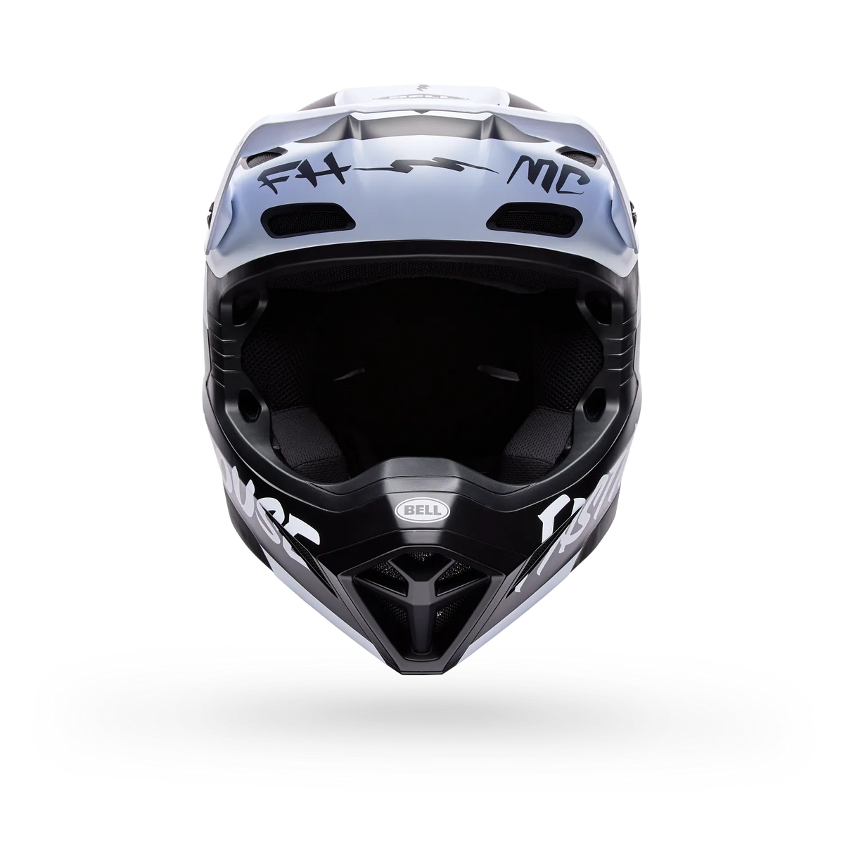 Casco Moto Bell MX-10 Mips Fasthouse Negro/Blanco