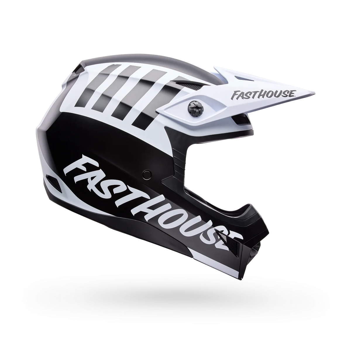 Casco Moto Bell MX-10 Mips Fasthouse Negro/Blanco