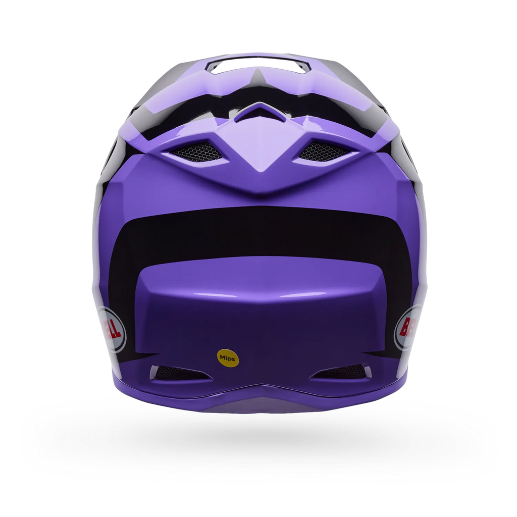 Casco Moto Niño Bell MX-10 Mips Talon Morado
