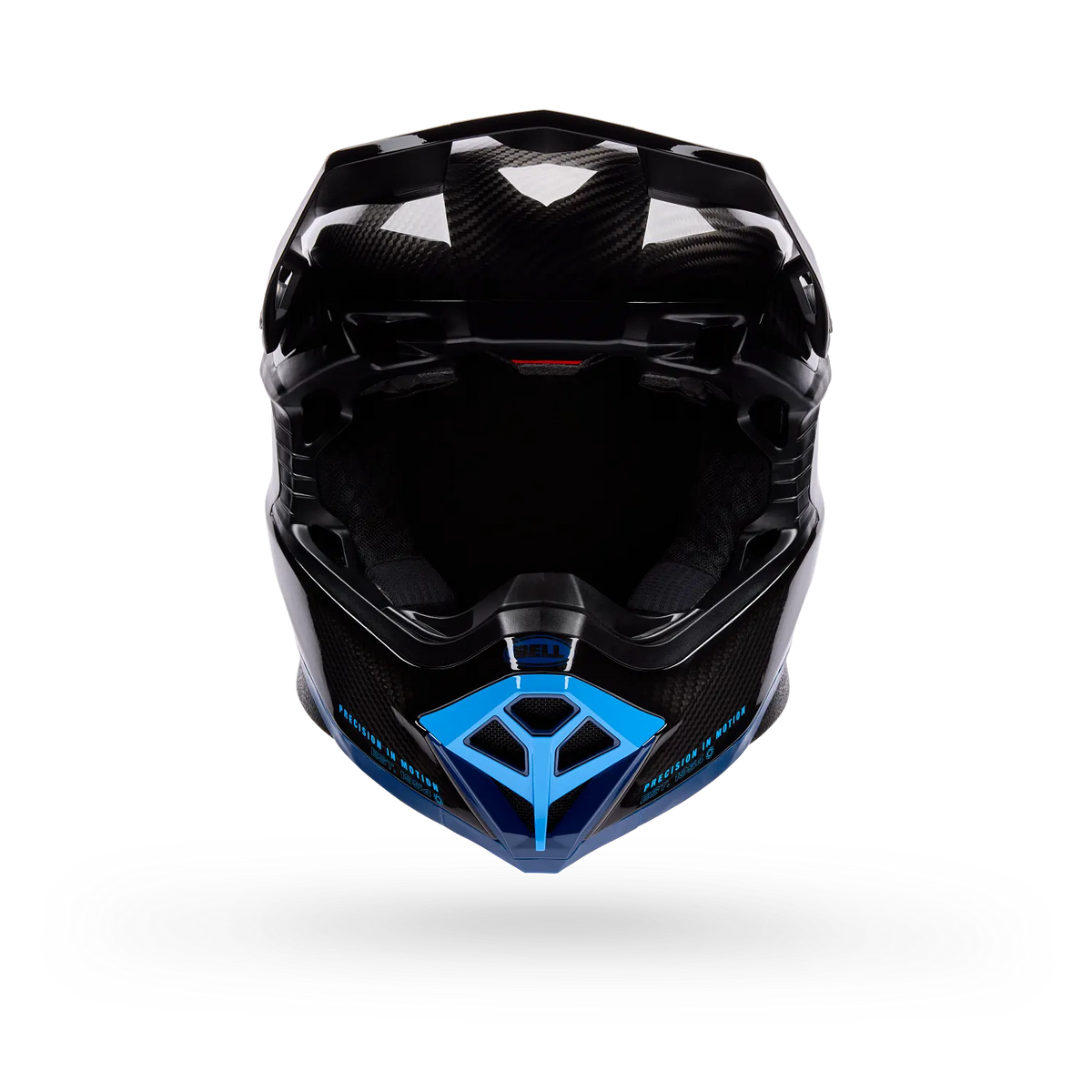 Casco Moto Bell Moto-10 Spherical Strike Azul/Negro